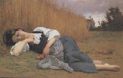 Adolphe William Bouguereau Rest in Harvest (mk26) oil painting reproduction